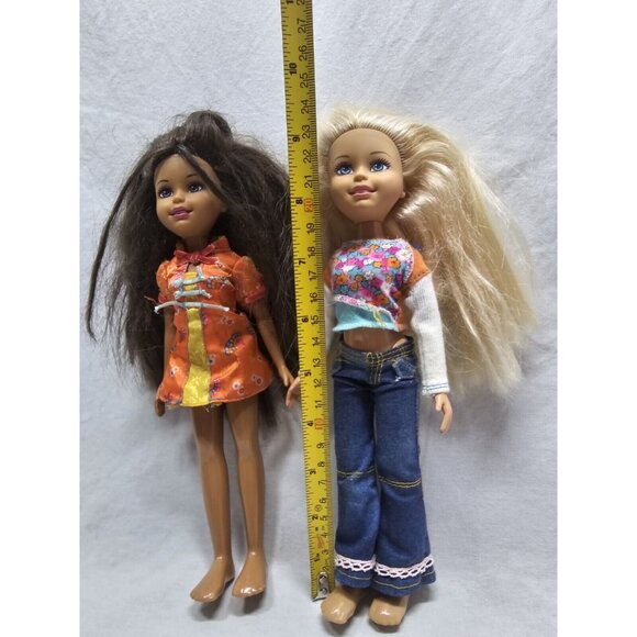 Mattel Wee Three Friends Doll Lot Stacie And Janet Lot Of 2 - Picture 10 of 11